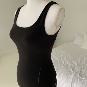 Black Lululemon Tank with Built in Bra Size 4